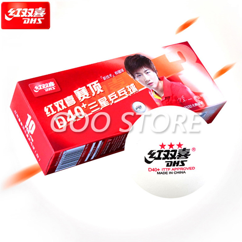 Table Tennis Zlc - DHS 3-star D40 + pelotas de