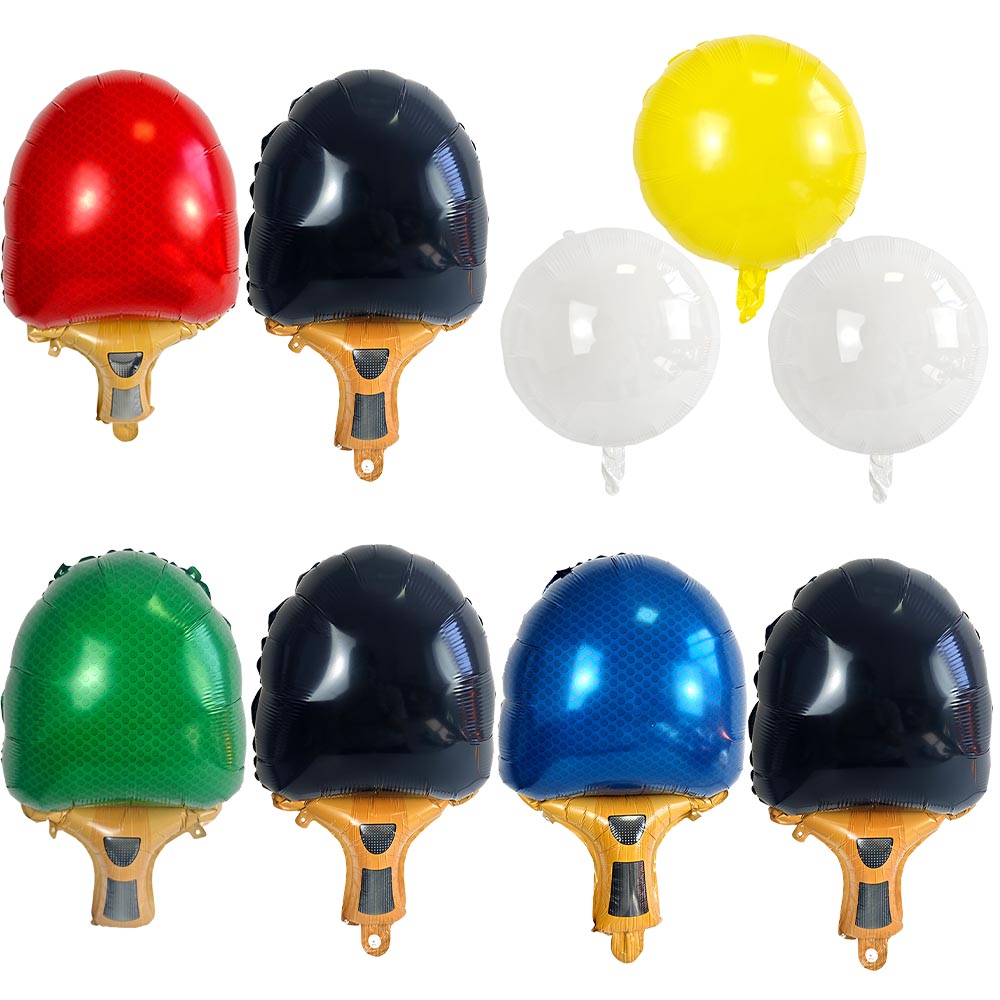 Table Tennis Hong Kong - Globos de Aluminio con Forma de