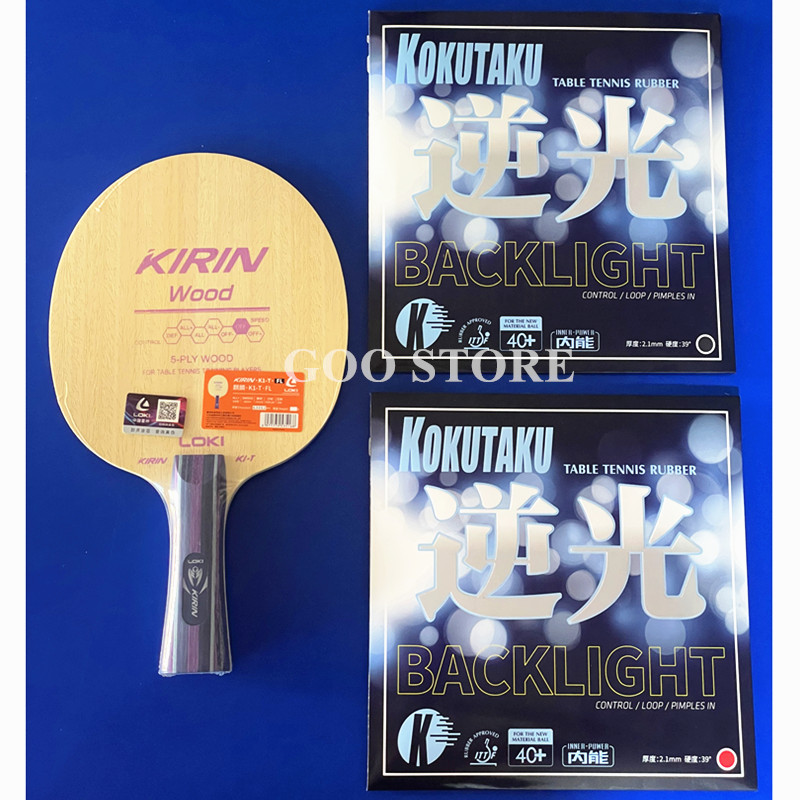 Table Tennis Movie - LOKI KIRIN K1-T hoja de tenis