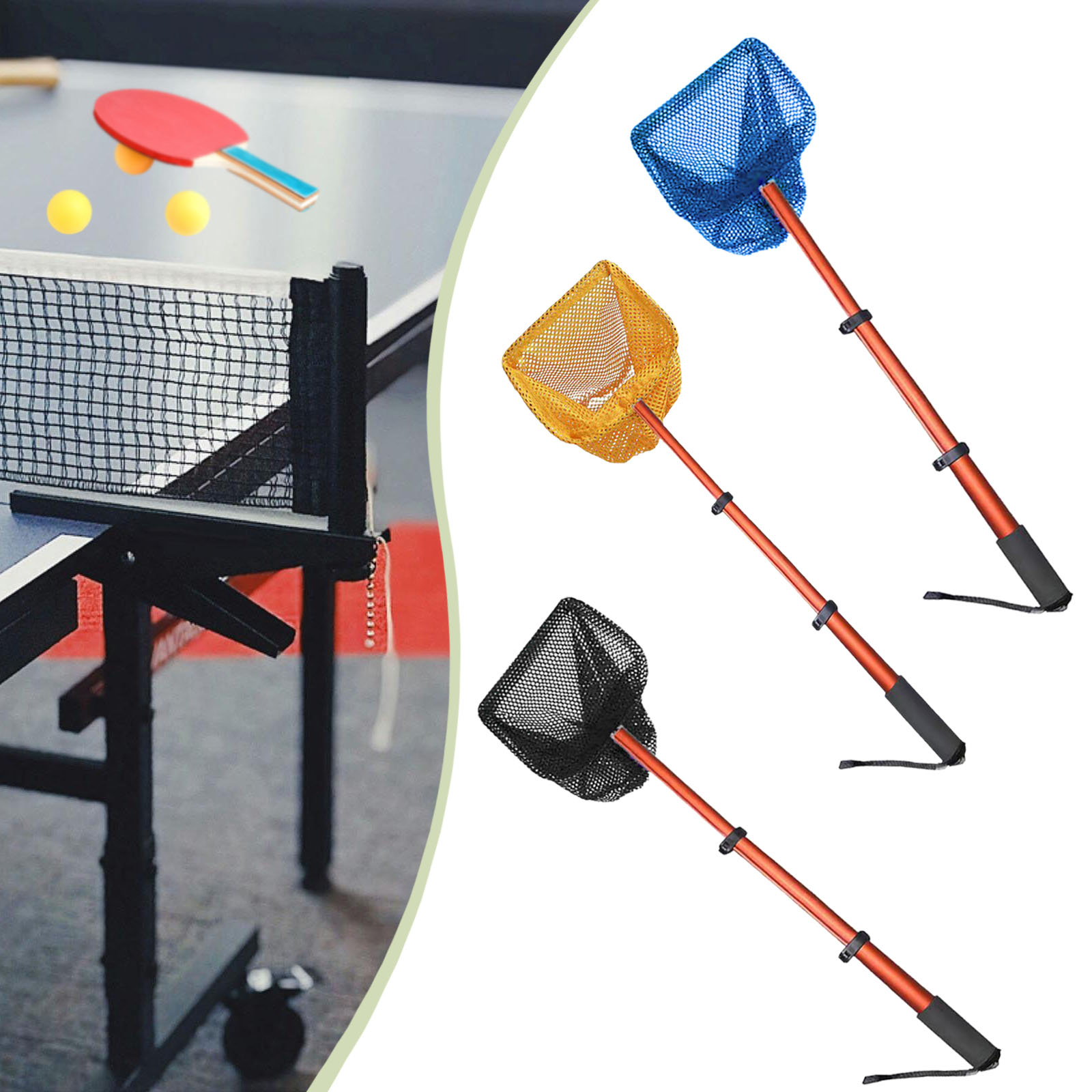 Table Tennis Online - Red para recoger pelotas de tenis
