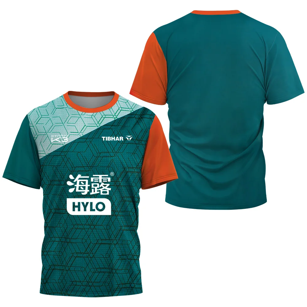 Table Tennis Training China - Camiseta deportiva transpirable de secado rápido
