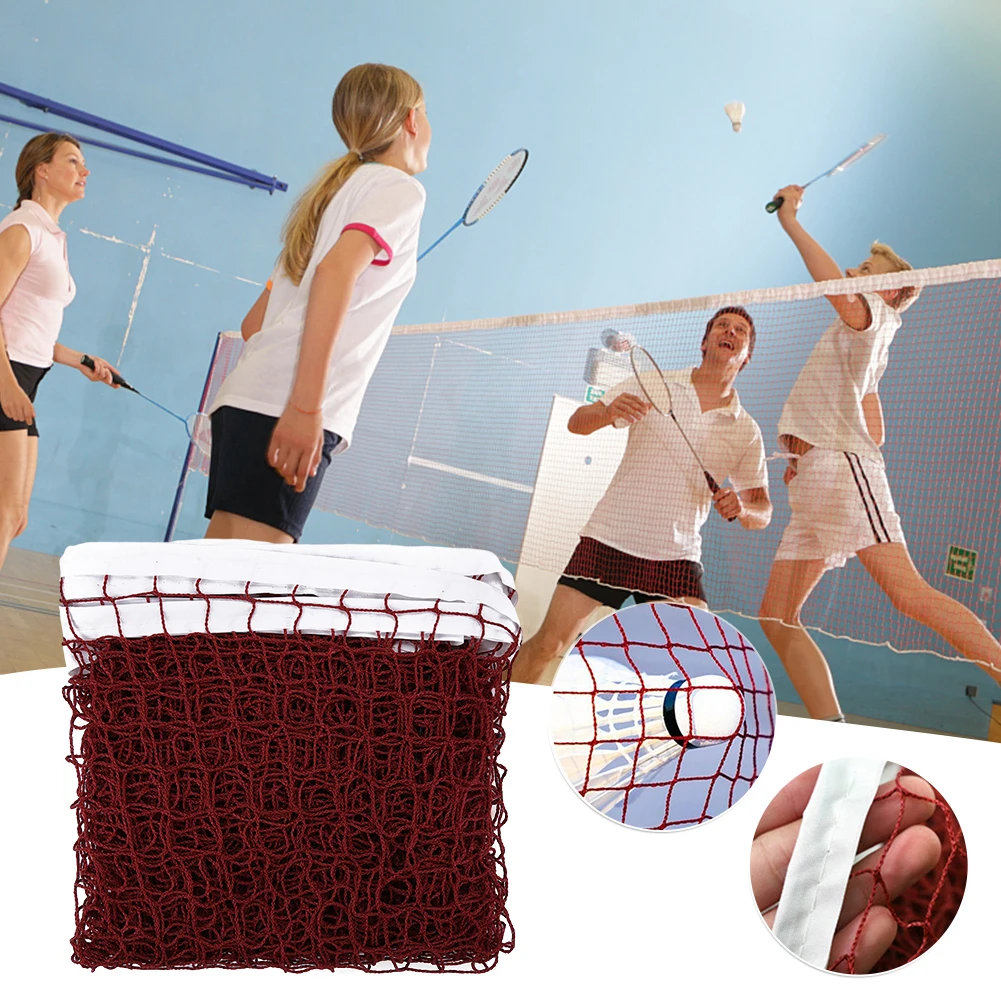 Table Tennis Volleyball - Red de bádminton de polipropileno, red