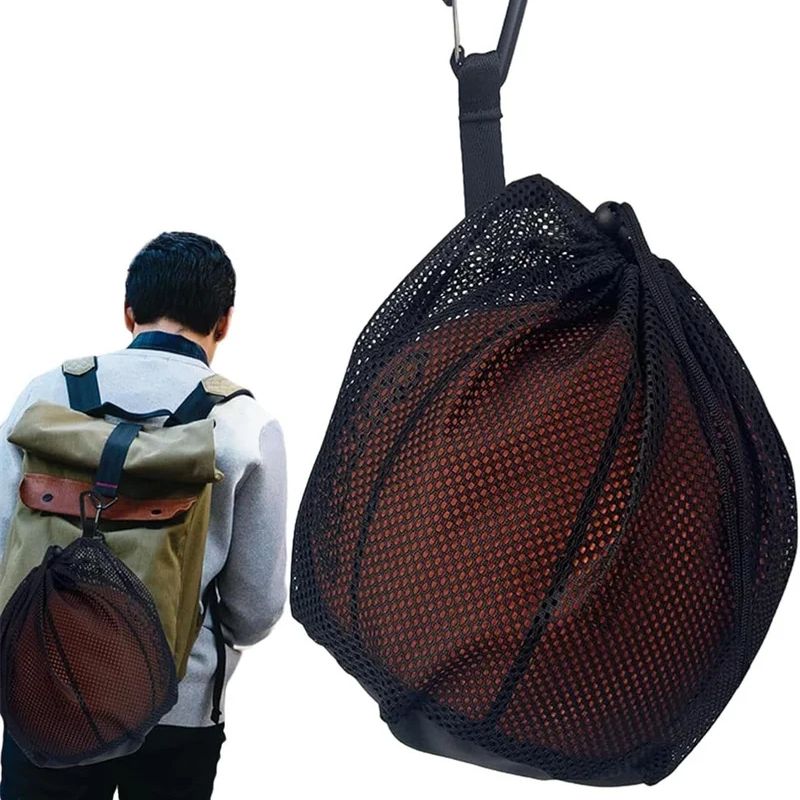 Table Tennis Volleyball - Bolsa de malla portátil con cordón
