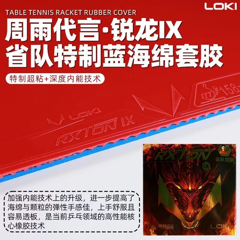 LOKI RXTON 9 Equipo Provincial - Table Tennis Movie reseña y precio