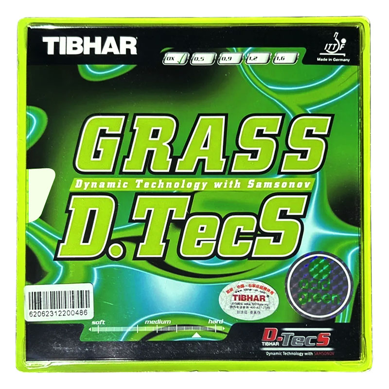 TIBHAR Grass D.TecS Lámina de  - Table Tennis Grip reseña y precio
