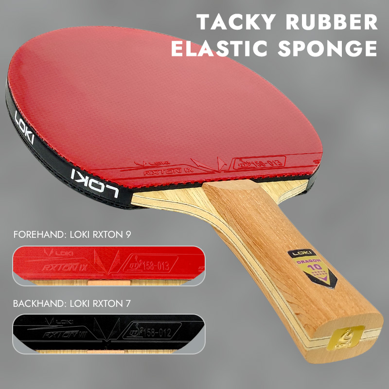 Raqueta de tenis de mesa LOKI  - Table Tennis Movie reseña y precio