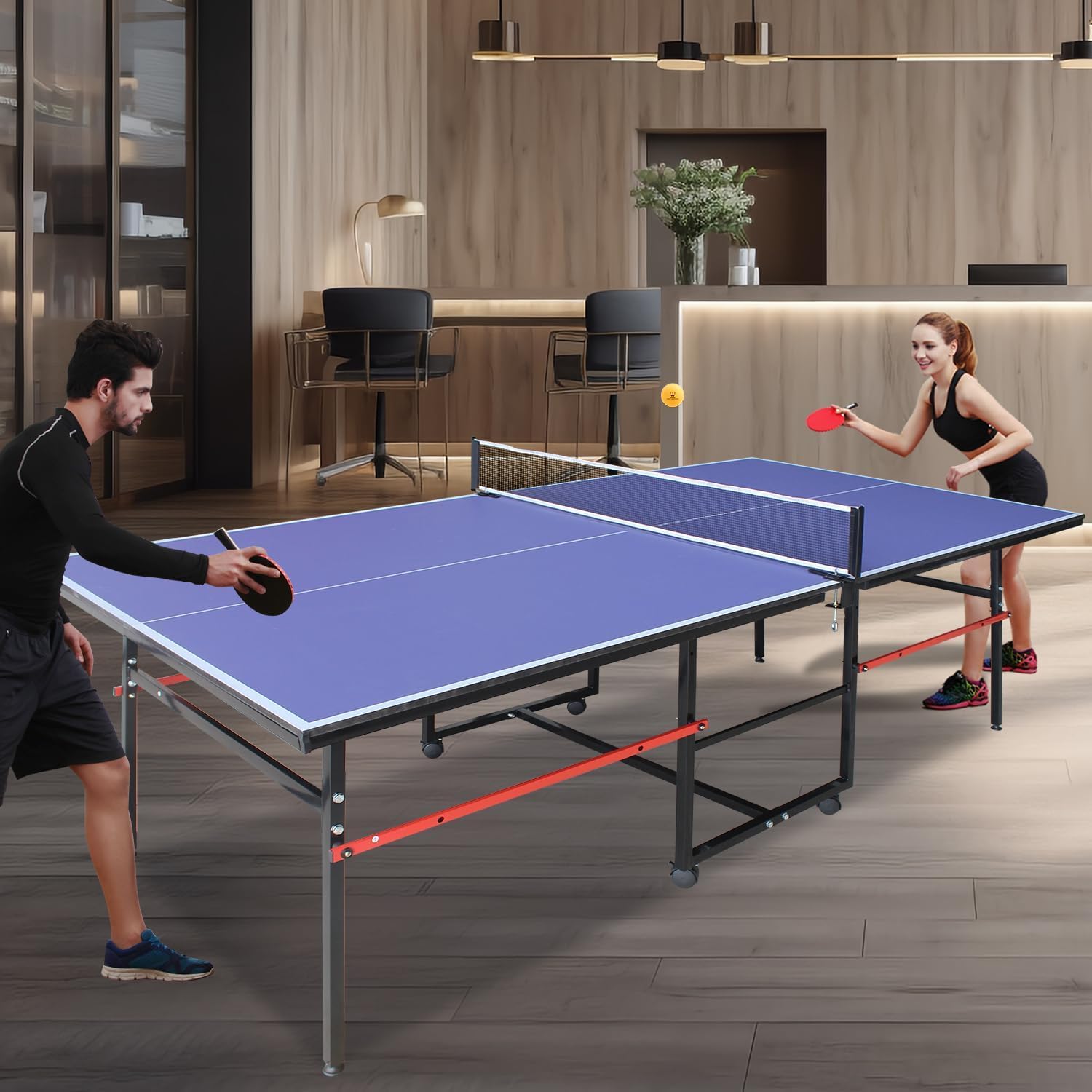 Mesa de ping pong portátil de  - Table Tennis Online reseña y precio