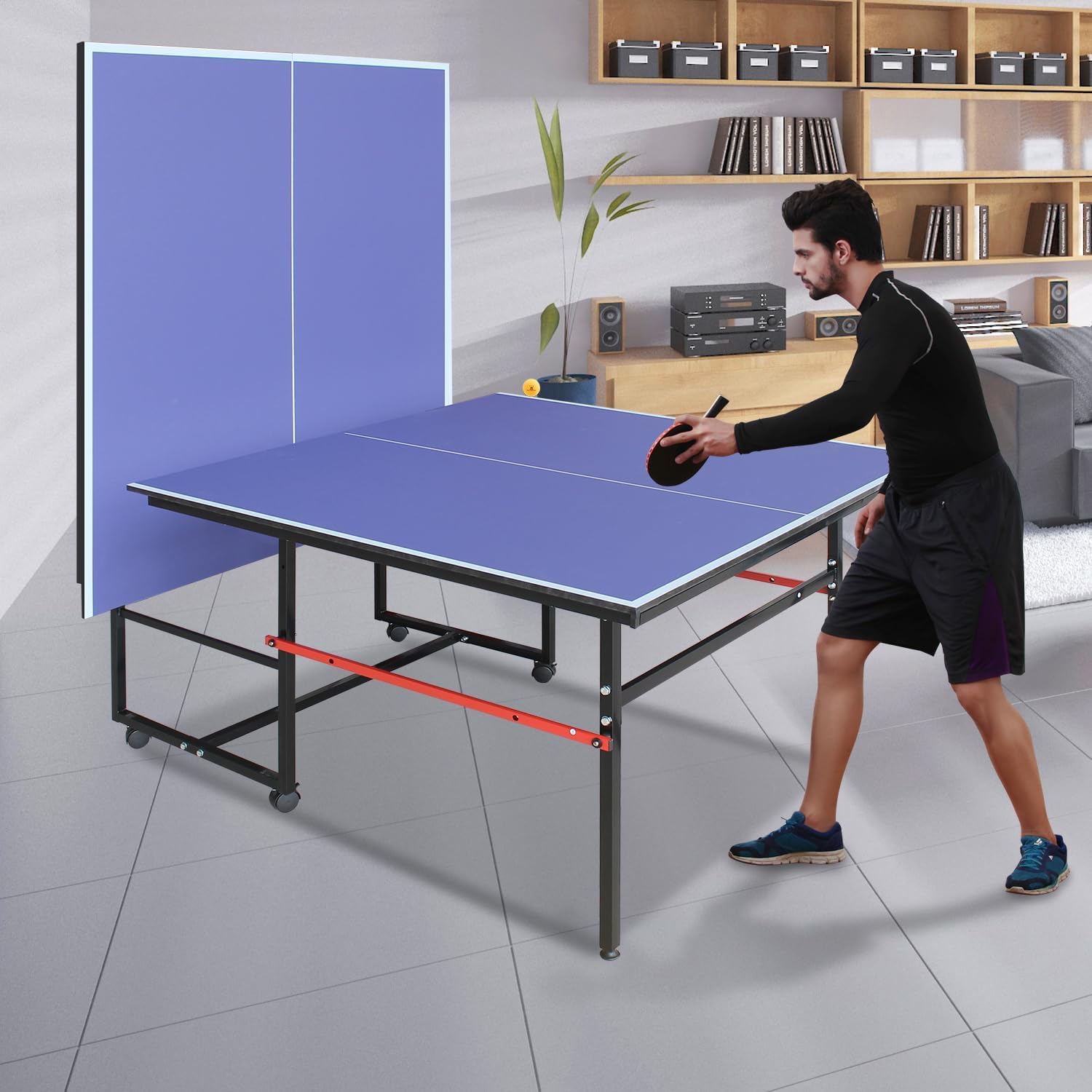 Mesa de ping pong portátil de  - Table Tennis Online reseña y precio
