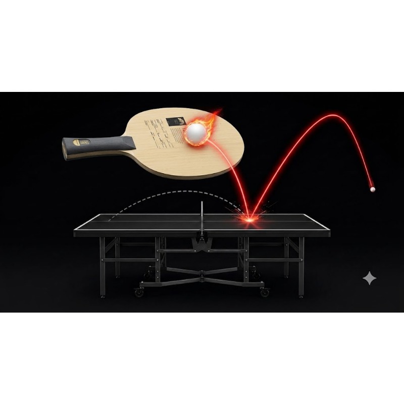 1 unidad SANWEI T5000 Pala de  - Table Tennis Defense reseña y precio