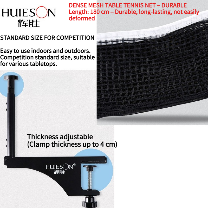 HUIESON Red y Marco de Tenis d - Table Tennis Online reseña y precio