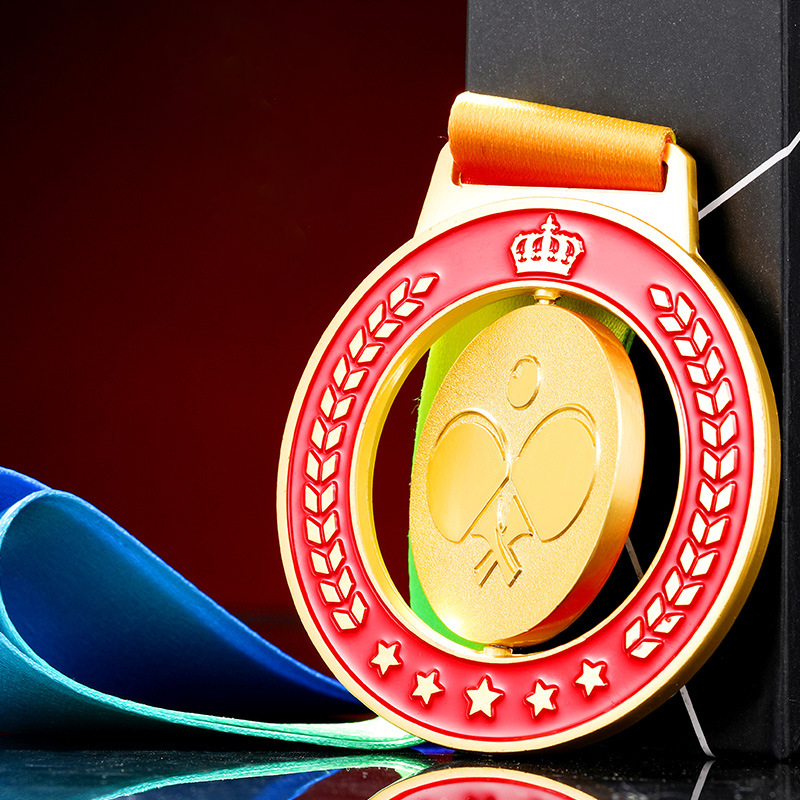 Medallas de tenis de mesa, oro - Table Tennis Zlc reseña y precio