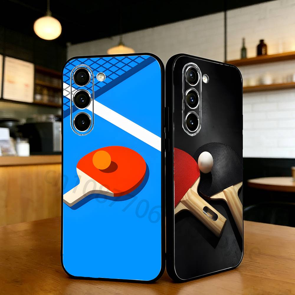 Funda de teléfono con raqueta  - Table Tennis Logo reseña y precio