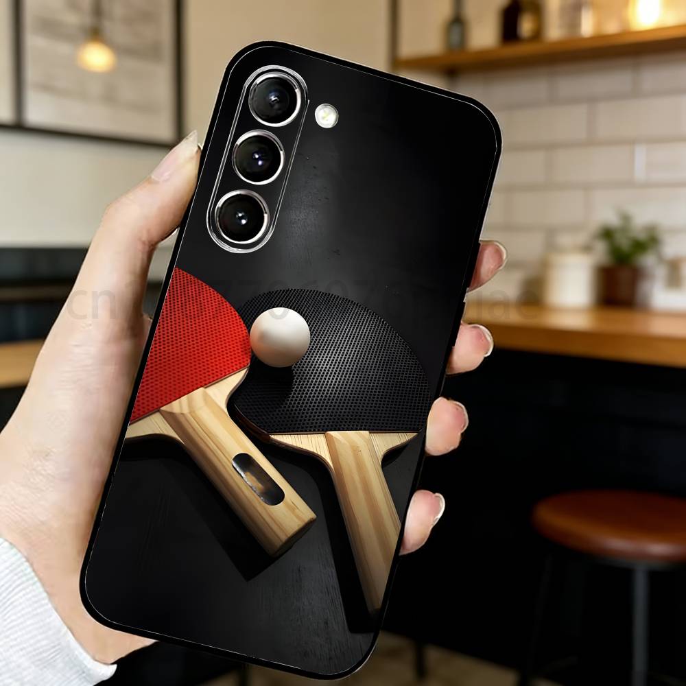 Funda de teléfono con raqueta  - Table Tennis Logo reseña y precio