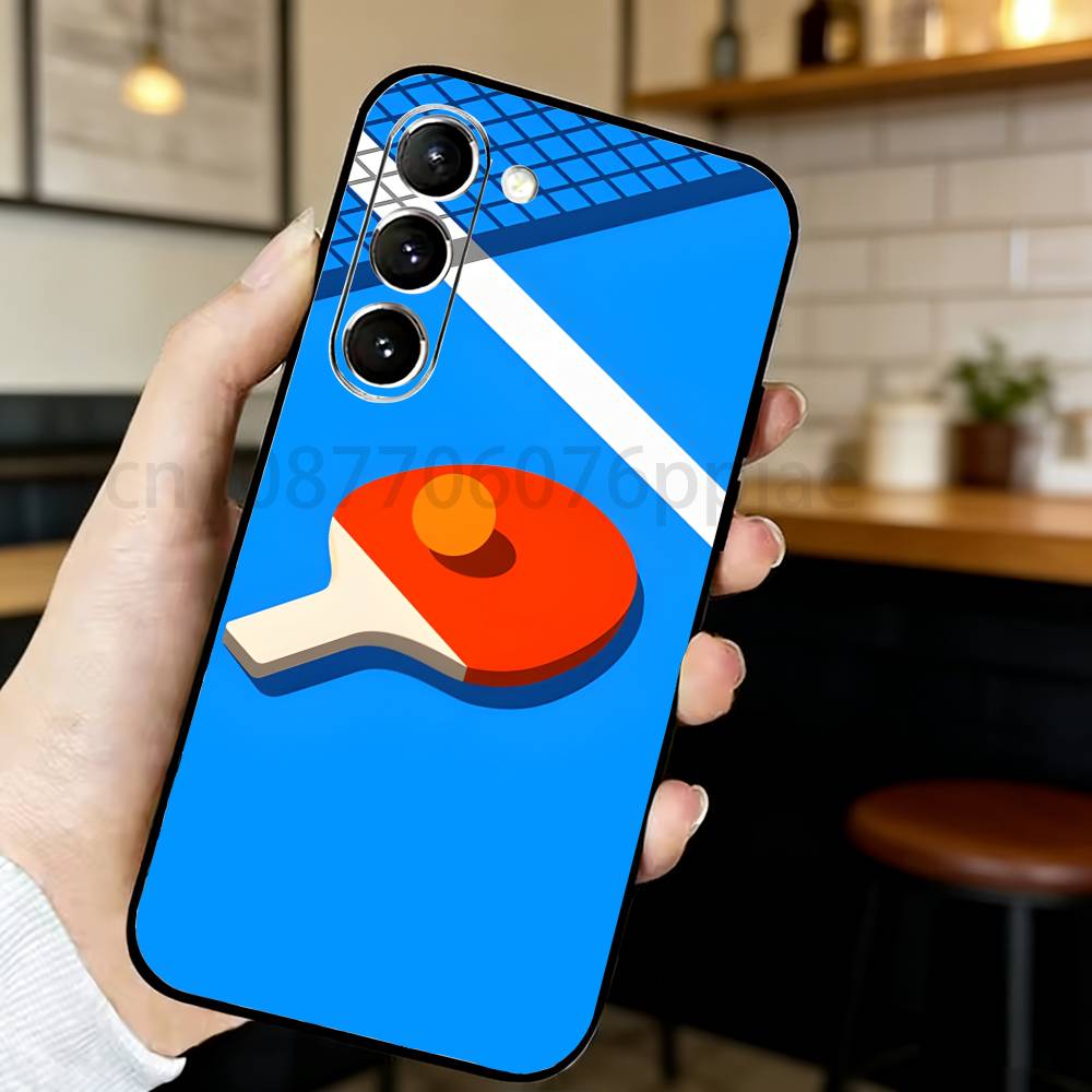 Funda de teléfono con raqueta  - Table Tennis Logo reseña y precio
