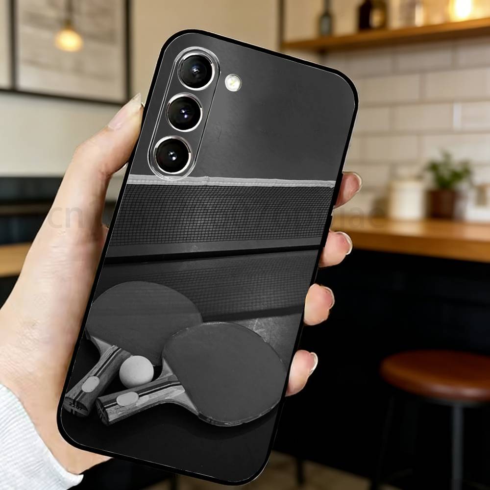 Funda de teléfono con raqueta  - Table Tennis Logo reseña y precio