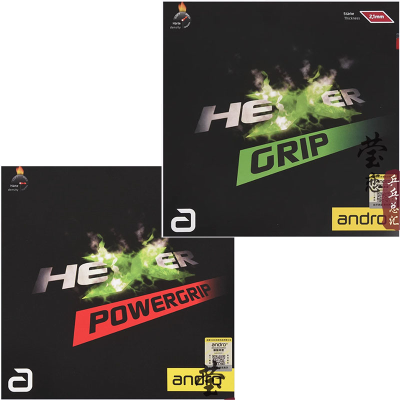 Andro HEXER GRIP goma de tenis - Table Tennis Grip reseña y precio
