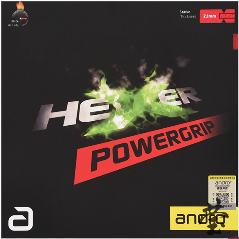 Andro HEXER GRIP goma de tenis - Table Tennis Grip reseña y precio