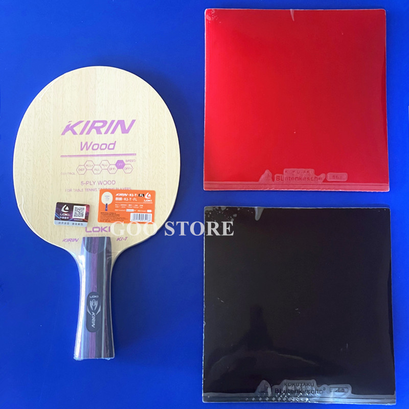 LOKI KIRIN K1-T hoja de tenis  - Table Tennis Movie reseña y precio