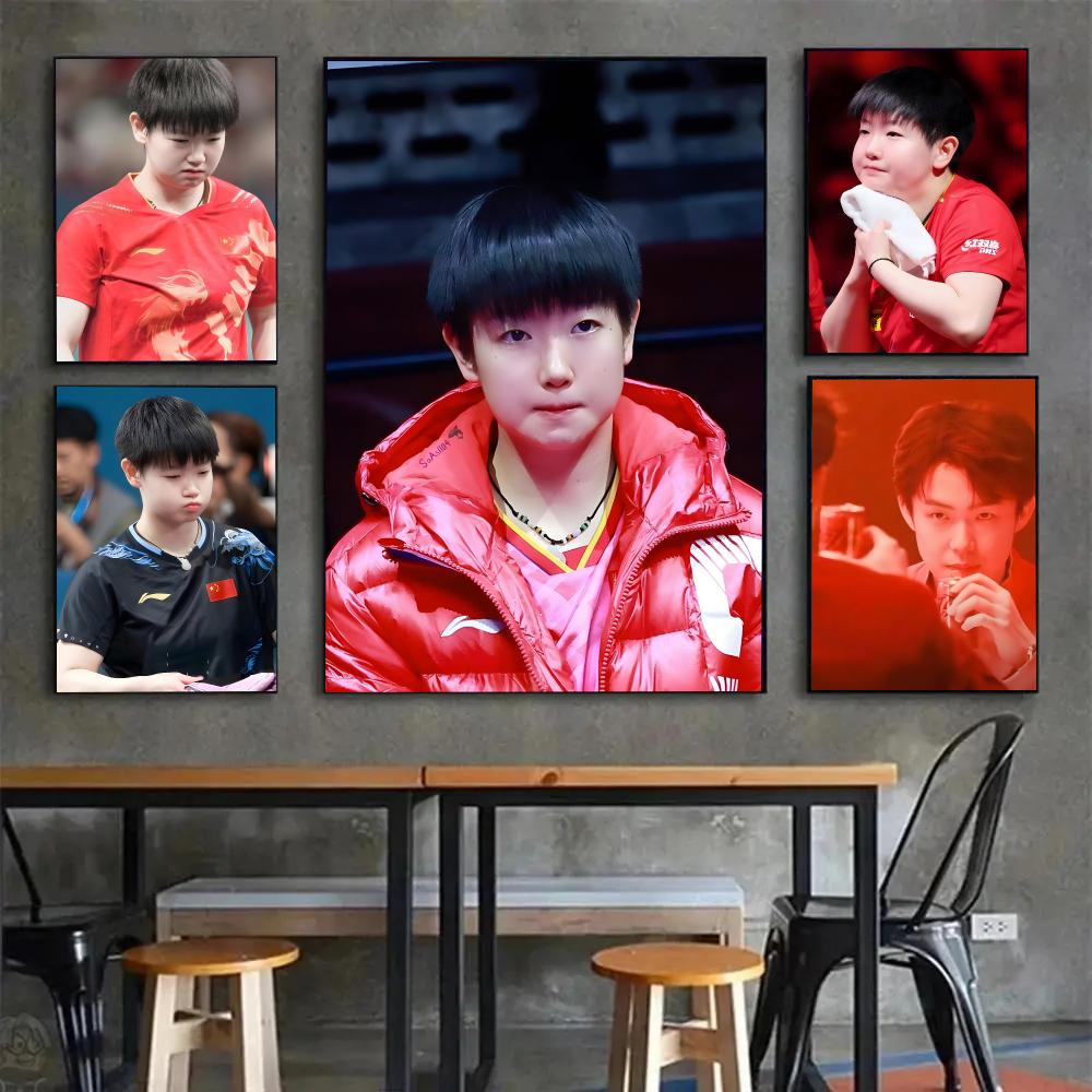 Póster de atleta de tenis de m - Table Tennis Athlete reseña y precio