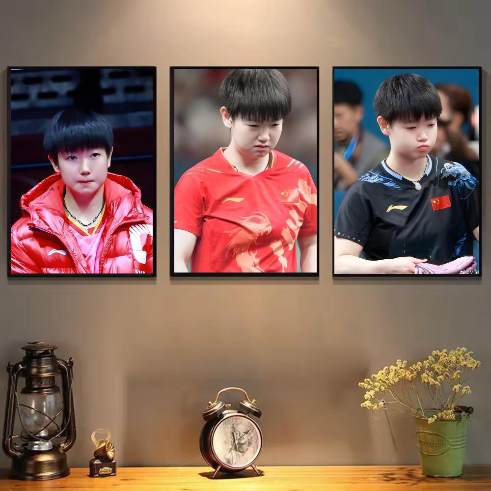 Póster de atleta de tenis de m - Table Tennis Athlete reseña y precio