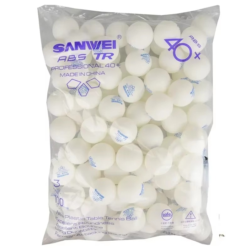 100 Piezas de Pelotas de Tenis - Table Tennis Logo reseña y precio