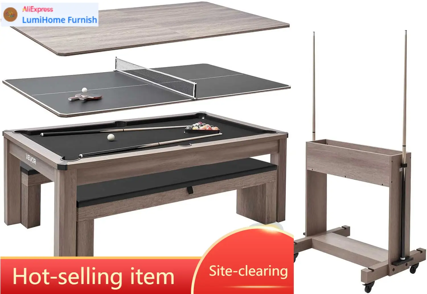 Mesa de Juego Multifuncional 3 - Table Tennis Live reseña y precio