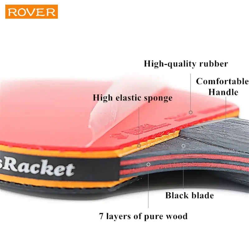 Raqueta de tenis de mesa de 5/ - Table Tennis Hong Kong reseña y precio