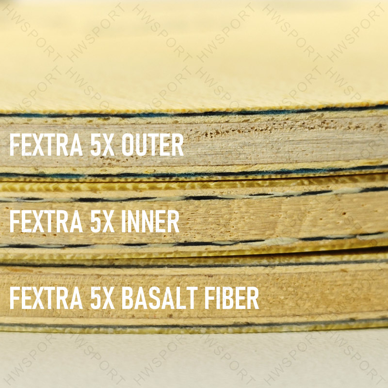 SANWEI FEXTRA 5X hoja de tenis - Table Tennis Zlc reseña y precio