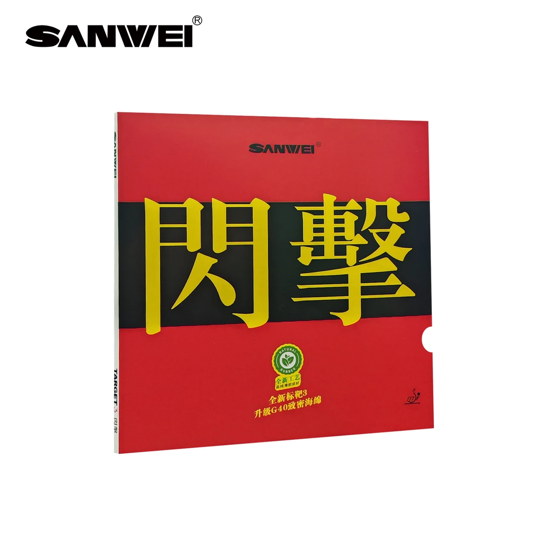 Goma de Tenis de Mesa SANWEI N - Table Tennis Flash reseña y precio