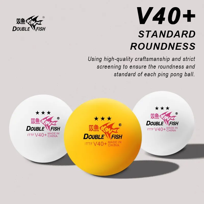 DOUBLE FISH 3 Star V40+ 30/50/ - Table Tennis Zlc reseña y precio
