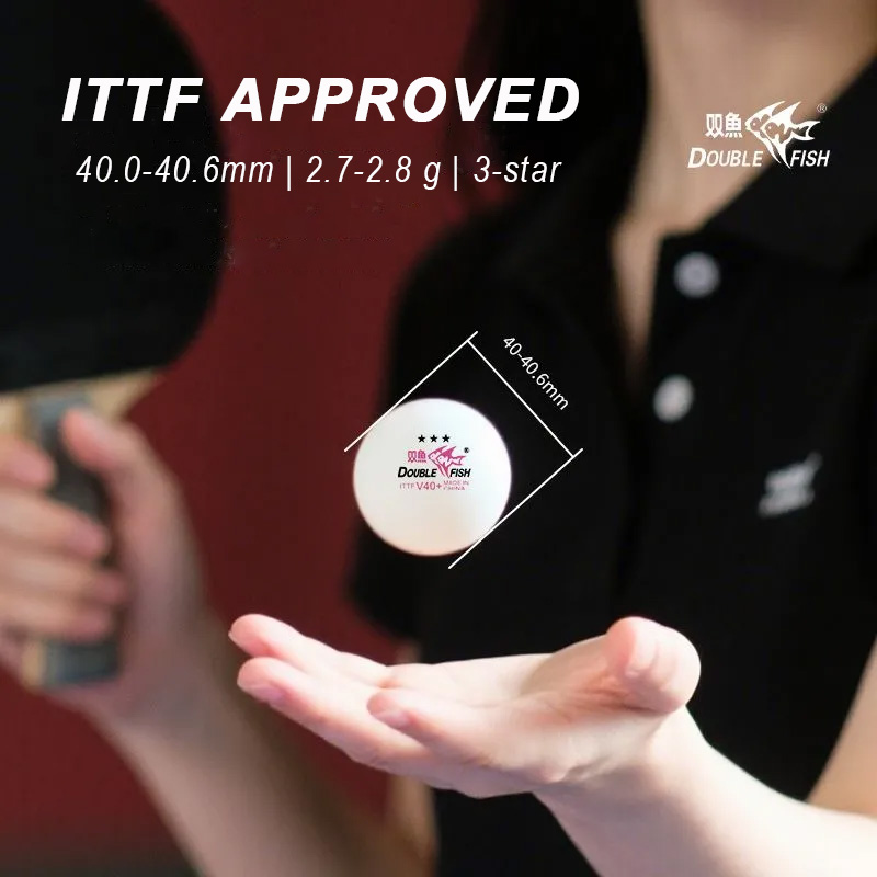 DOUBLE FISH 3 Star V40+ 30/50/ - Table Tennis Zlc reseña y precio