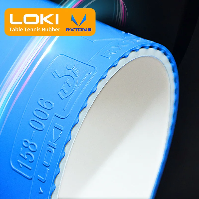 Goma de tenis de mesa LOKI RXT - Table Tennis Movie reseña y precio
