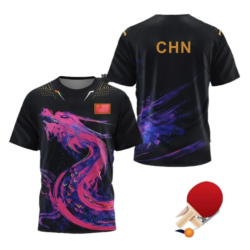 Camiseta con gráfico de tenis  - Xu Xin Table Tennis reseña y precio