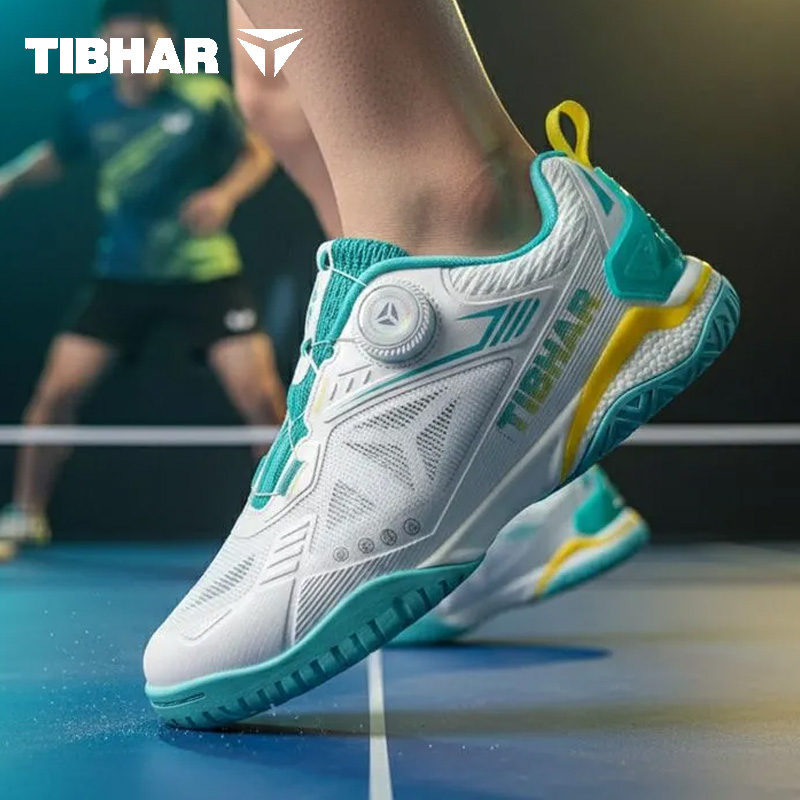 TIBHAR-zapatos de tenis de mes - Table Tennis Zlc reseña y precio