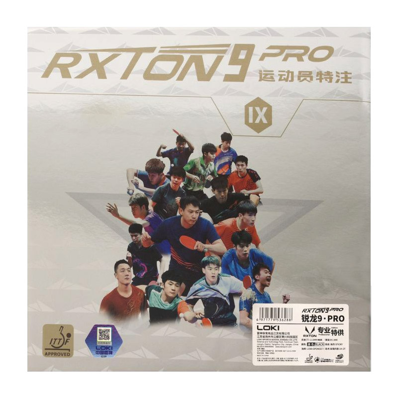 Goma de Tenis de Mesa LOKI RXT - Table Tennis Movie reseña y precio
