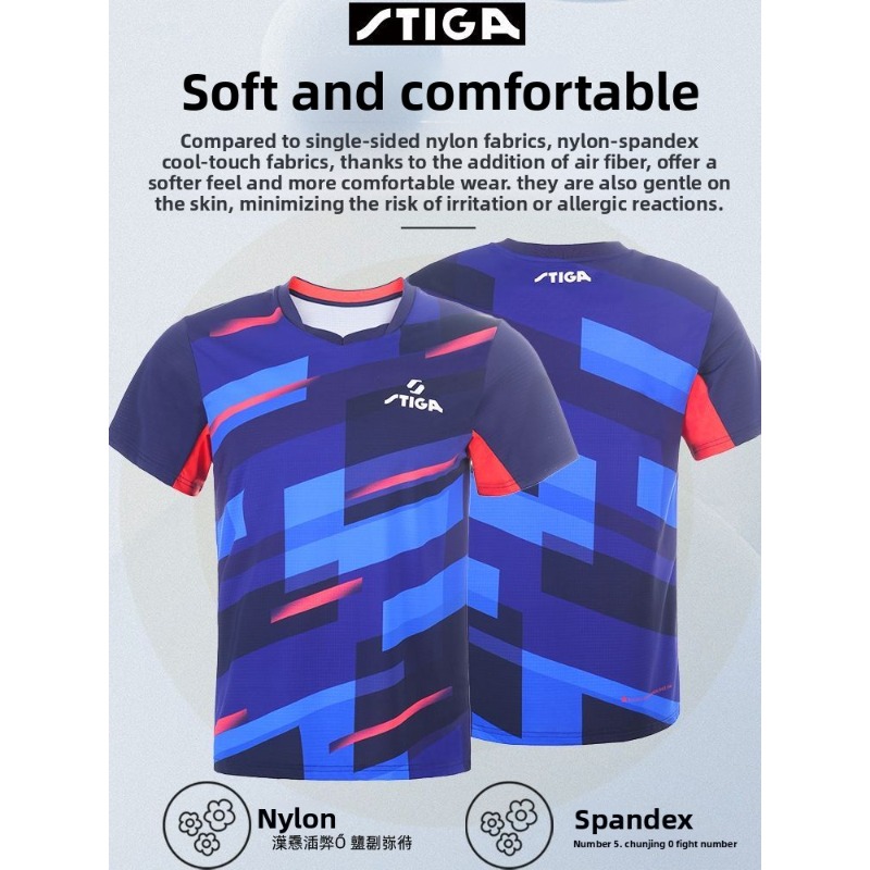 Camiseta de tenis de mesa Stik - Xu Xin Table Tennis reseña y precio