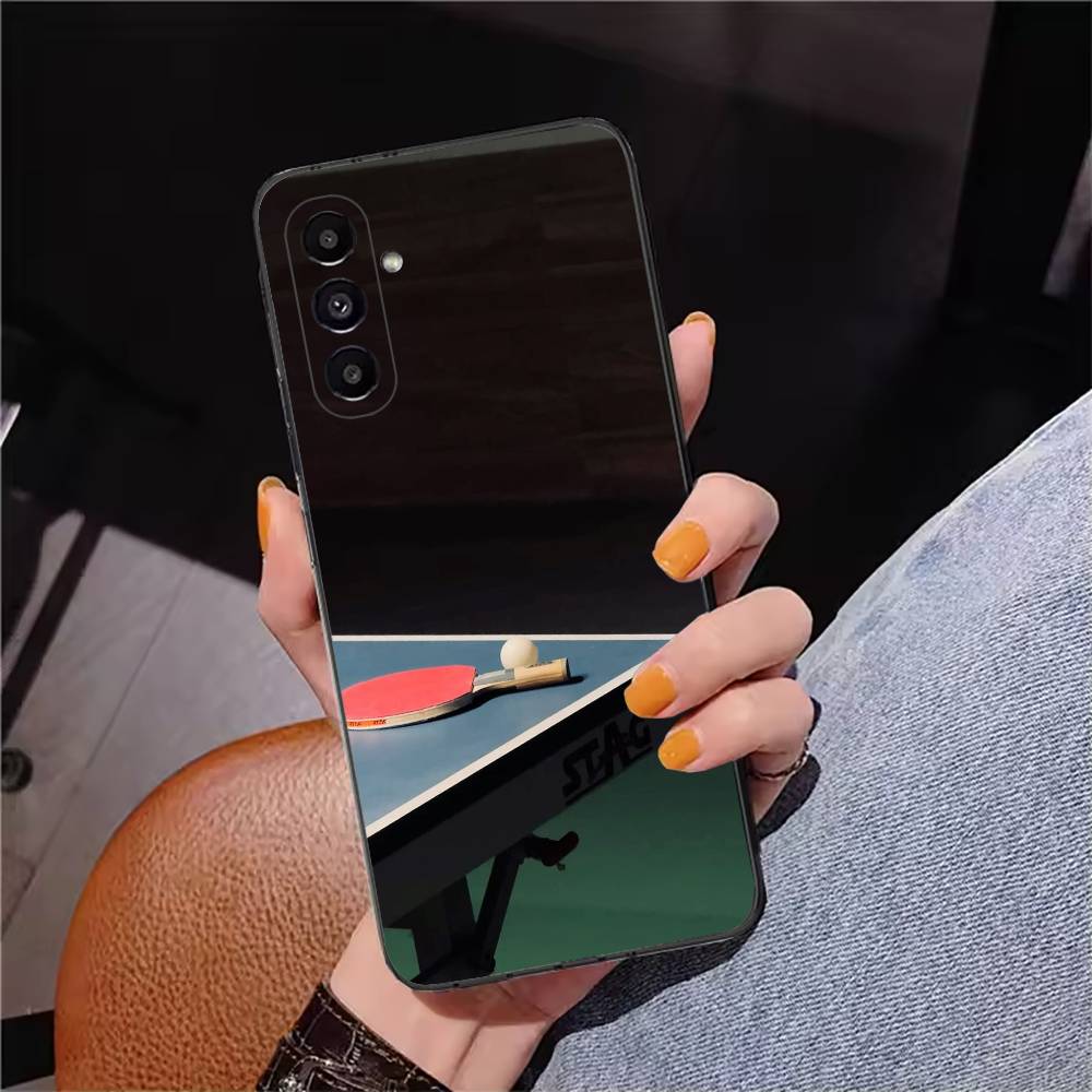 Funda negra suave para raqueta - Table Tennis Quotes reseña y precio